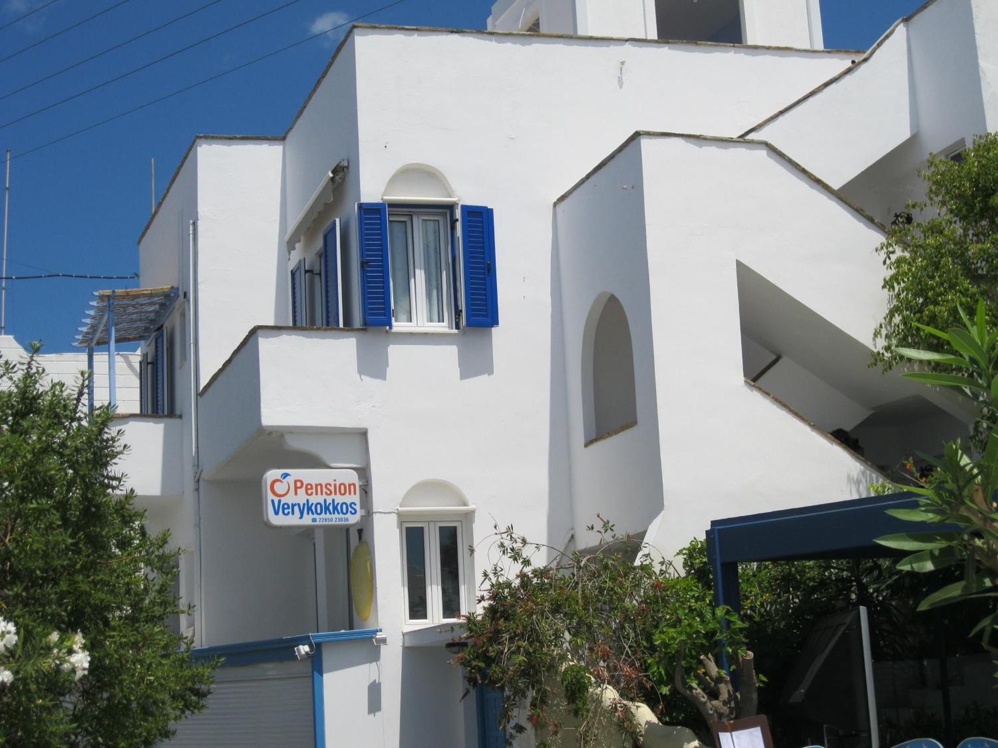 Pension Verykokkos Naxos City Extérieur photo